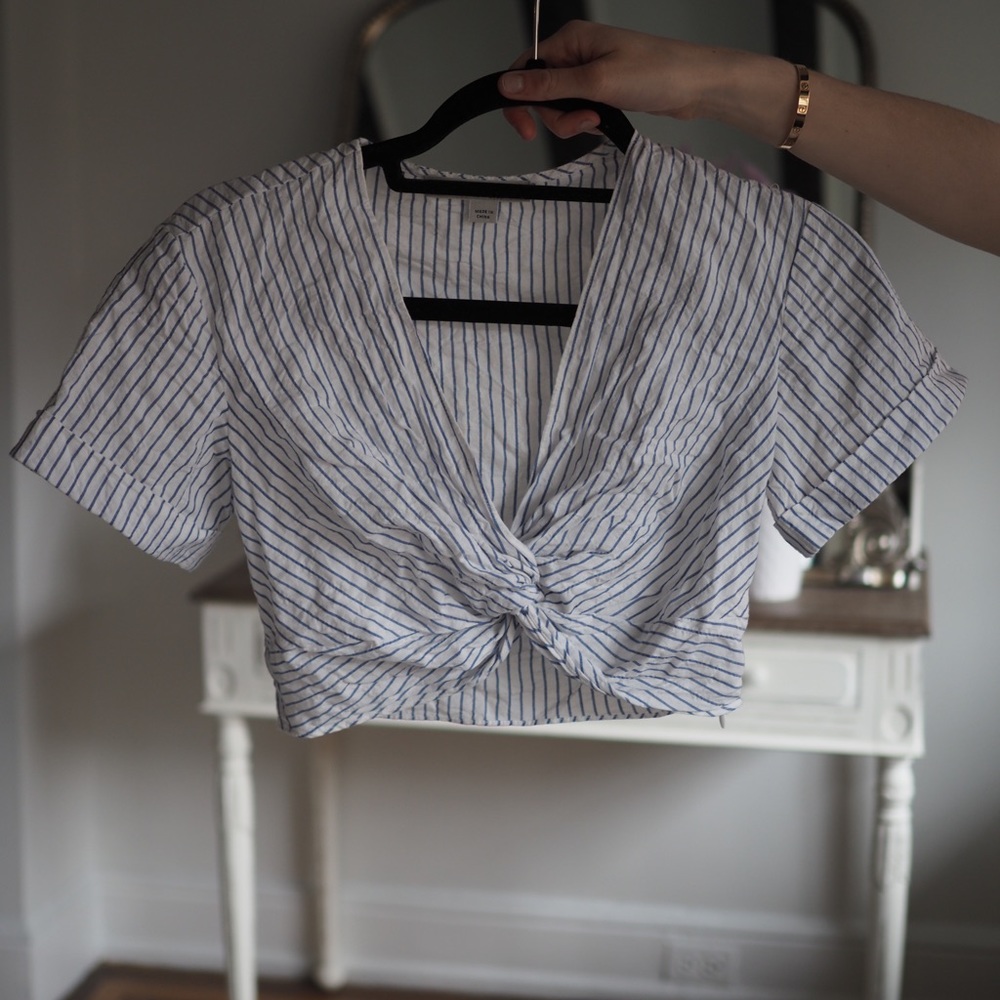 All Saints crop top
